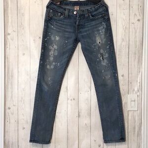 VGUC Well Loved Women’s 27 True Religion “Brianna” Boyfriend Jeans